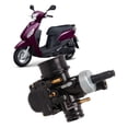 thumbnail image 4 of Carburador, Carburador De Motocicleta De Metal 19 Mm Fiable Alta Eficiencia Ajuste Perfecto Para ATV, 4 of 8