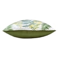 thumbnail image 6 of Lr Home Fern Hand-Woven Green/Yellow Botanical Polyester Indoor Throw Pillow, 20" x 20", 6 of 9