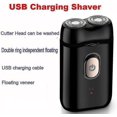 thumbnail image 1 of Usb Rechargeable Travel Portable Electric Shaver, 1 of 5