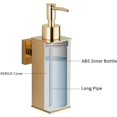 thumbnail image 2 of Dispensador de jabón líquido para manos, bomba de jabón de acero inoxidable, decoración de botellas, dispensador de jabón de acero inoxidable 304, dispensador de líquido y jabón para cocina, 2 of 5