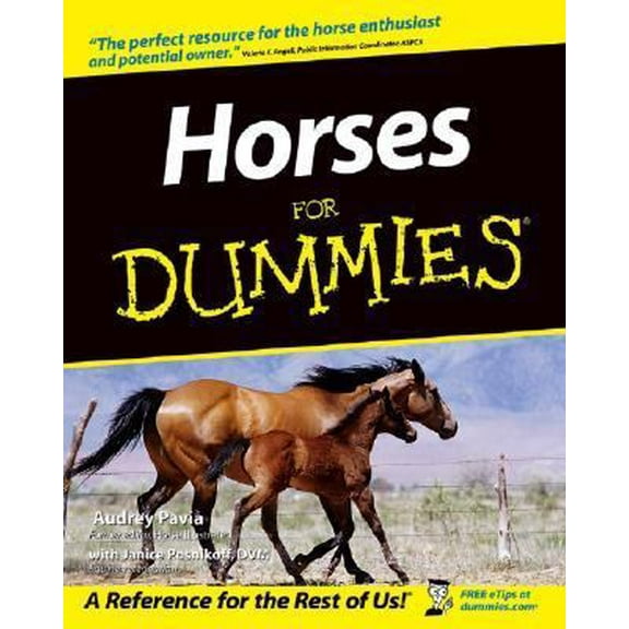 Pre-Owned Horses for Dummies (Paperback) 0764551388 9780764551383