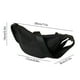 thumbnail image 3 of Bolso de Pecho Tipo Bandolera Media Luna de Nylon Ligero Impermeable con Correa Ajustable, Bolso Mensajero de Viaje Unisex 17x14x8cm Negro Blanco Verde, 3 of 6