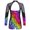 Starry Rainbow, variant on inhzoy Kids Girls Sport Athletic Boyleg Dance Unitard Ballet Yoga Leotard Bodysuit