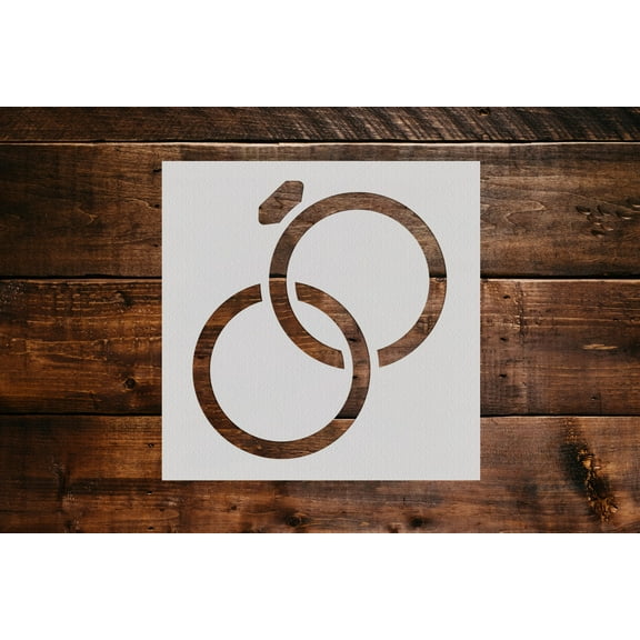 Wedding Stencils (6"x6")
