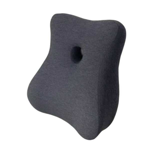 Almohada de apoyo lumbar, cojín de espalda, cómoda con funda extraíble, respaldo, soporte para la espalda para asiento de oficina, sofá o silla.
