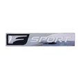 thumbnail image 2 of FeiKong Emblema deportivo F con logotipo de metal 3D para guardabarros de coche, insignia para maletero, calcomanía para Lexus RX Nx Is 300 Is350 Ct 200h Gs F Sport, accesorios adhesivos, 2 of 5