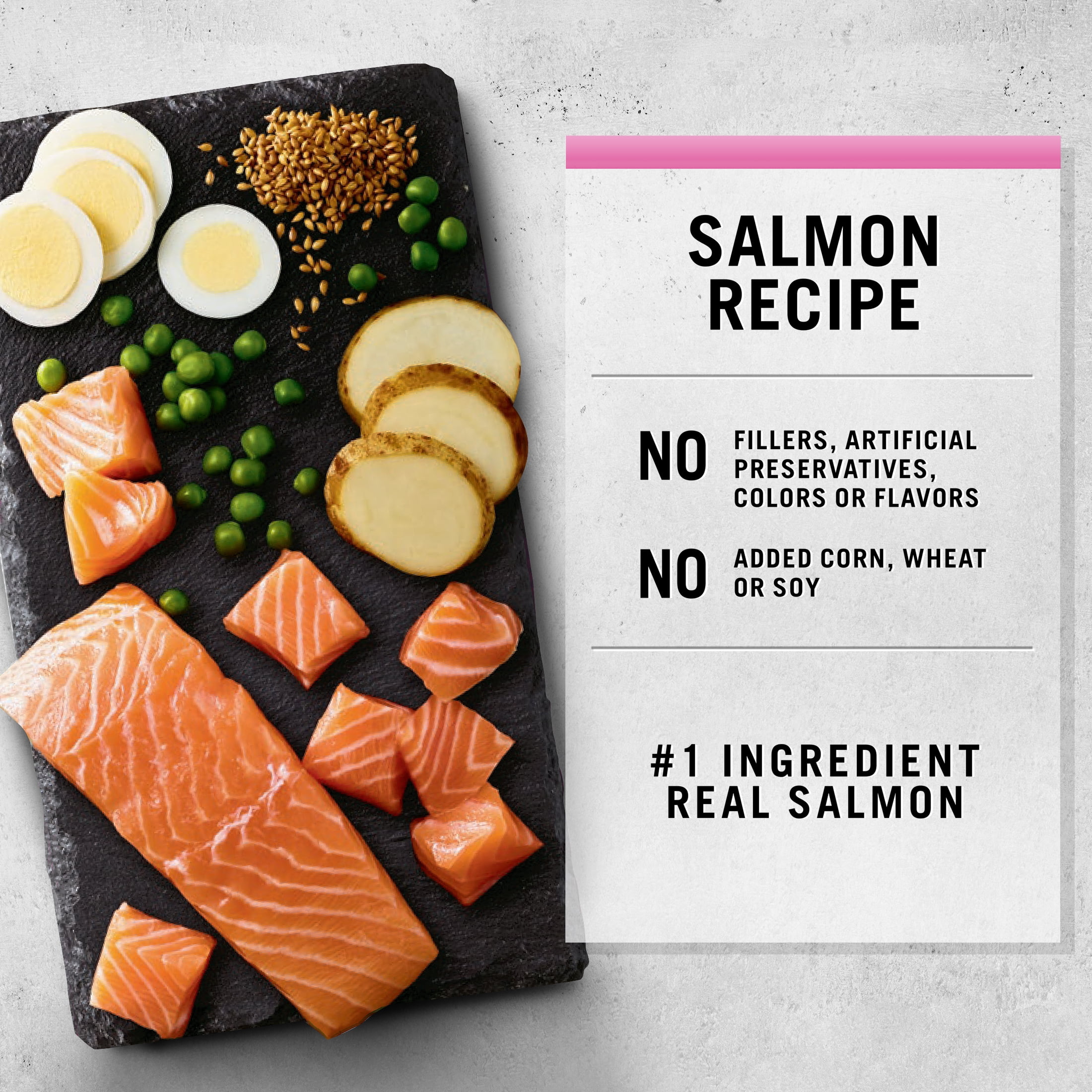 Pure Balance Egg & Salmon Flavor Dry Cat Food Grain-Free, 7 lb. Packet