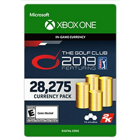 The Golf Club 2019 feat. PGA TOUR - 28,275 Currency, 2K Games, Xbox, [Digital (Best Digital Currency 2019)