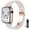 Iridescent Shell, variant on SEURE Resin Band Compatible with Apple Watch Band 38mm/40mm/41mm/42mm,Fashion Lightweight Replacement Strap for iWatch Series S11/10/9/8/7/6/5/4/3/2/1SE Women Men Amber Brown