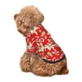 thumbnail image 5 of JUNZAN Dog Hoodie Puppy Sweater Sweatshirt,Cold Weather Coat Pet Clothes for Dog Cat-Lilies Flowers, 5 of 5