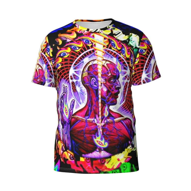 Tool Lateralus Eye Music T-Shirt for Men Novelty 3D Pritneted