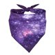thumbnail image 1 of SGACAI Bufanda triangular para perro, collar tipo bandana para perro, patrón de galaxia cósmica чэ ,τ, 1 of 7