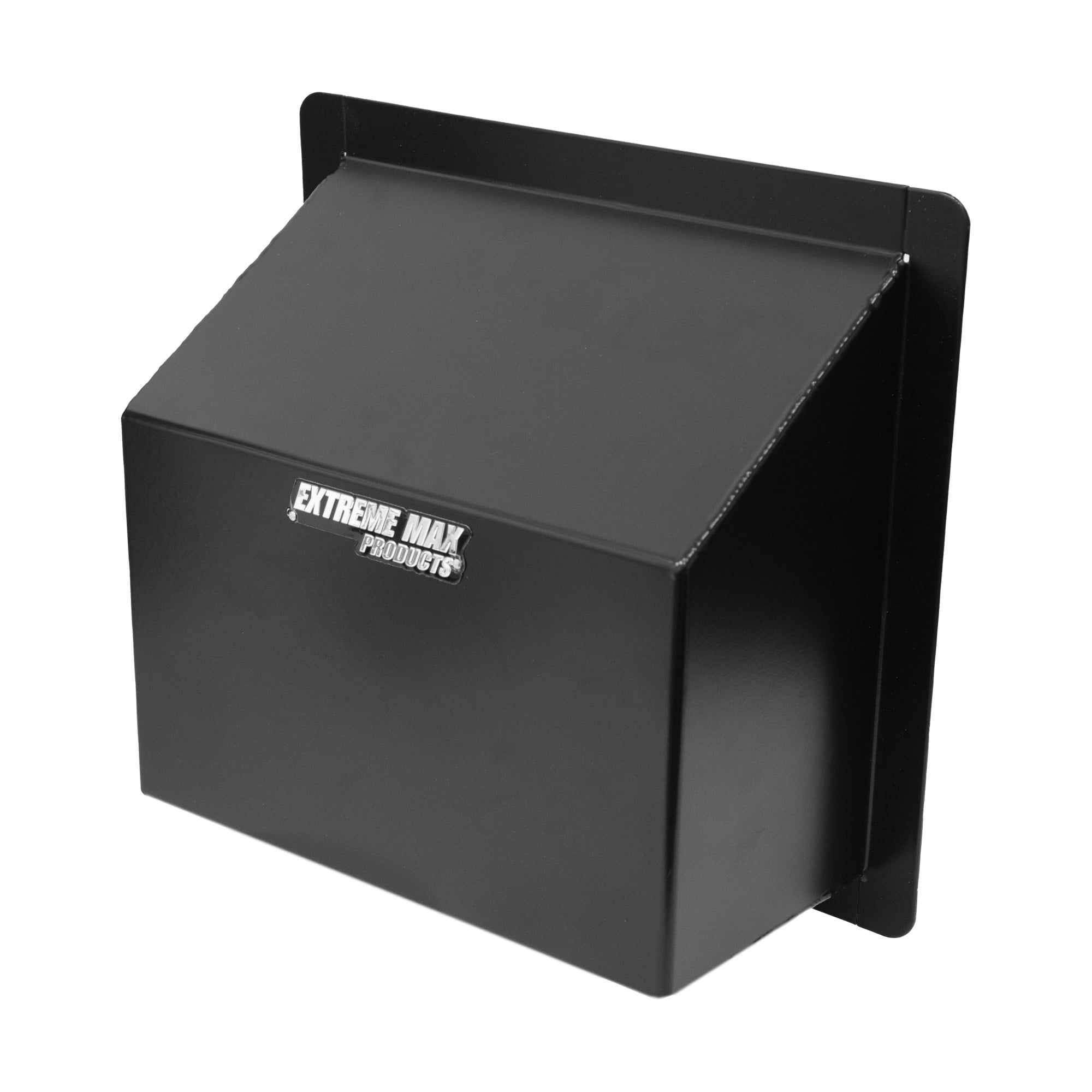 Extreme Max 5001.6669 Aluminum Flush-Mount Recessed Light Bucket - Black