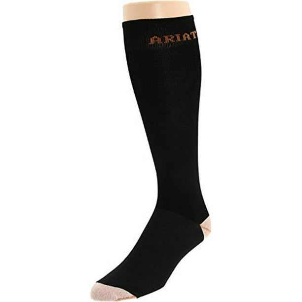 Ariat A10008818 Chaussettes de Botte Hautes pour Femmes&44; Noir