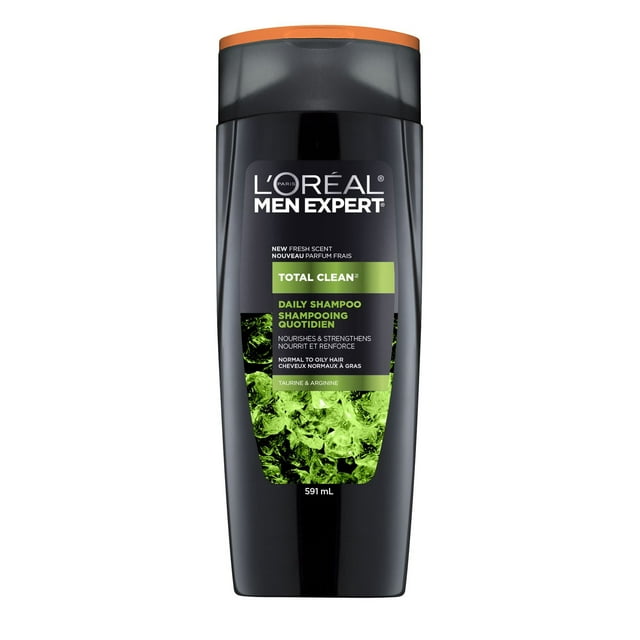 L'Oréal Paris Expert Hommes, Shampooing Total Clean, 591 Ml