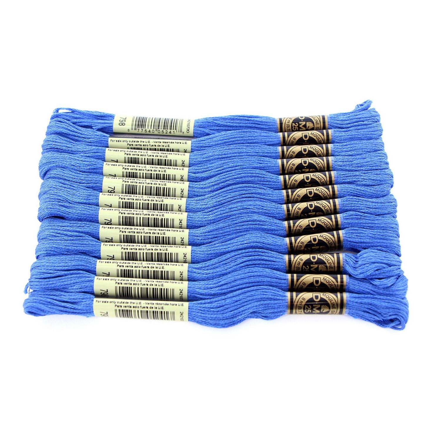 DMC Blue Cotton 6 Strand Floss 8 m (8.75 yd)