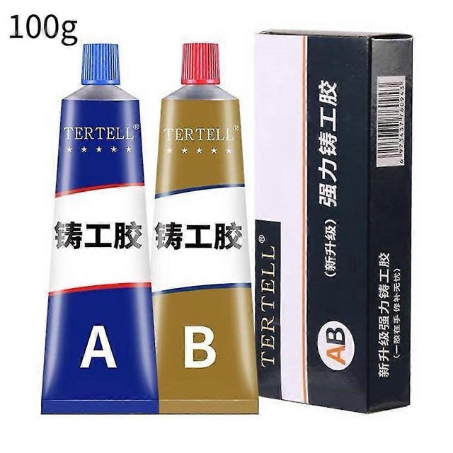 Industrial Metal Repair Paste Glue Heat Resistance Cold Weld Adhesive A&B Gel