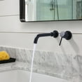 thumbnail image 6 of Wowow Wall Mount Bathroom Faucet for Bathroom Sink Rough in Valve Included, 6 of 8