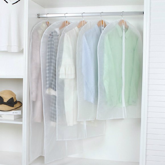 Viflosae Dress Carrier Care Bag Hanging Clothes Protector Suit Travel Zip Garment Cover Partner offers