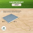 thumbnail image 4 of Yard Tuff 35HPDM 3 x 5 Foot Zinc and Steel Field Surface Leveling Drag Mat, 4 of 11