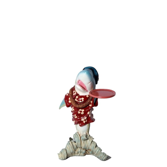Small Shark Butler Statue