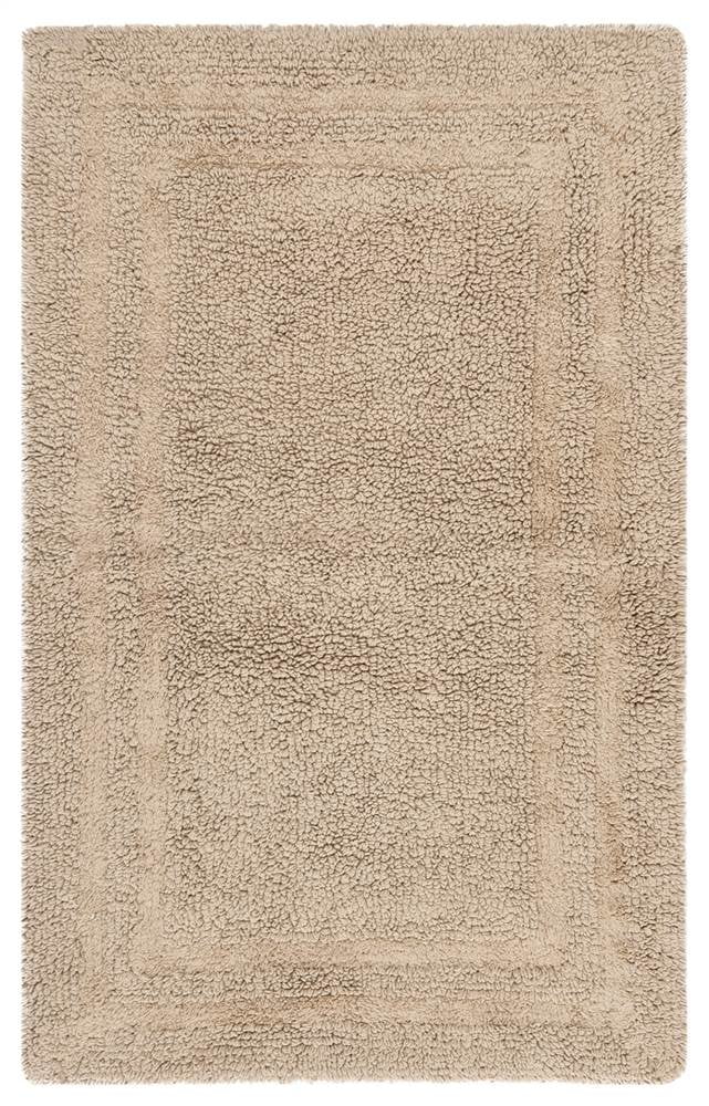 Accent Bath Rug in Craft Brown