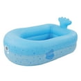 thumbnail image 3 of Inflatable Swimming Pool, PVC Kiddie Blow Up Pool Slippy Edges Cartoon Pattern Thickening  For Courtyard, 3 of 8