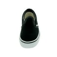 thumbnail image 4 of Vans Classic Slip-On Black/True White  VN000ZBU6BT Pre-School Size 2, 4 of 5