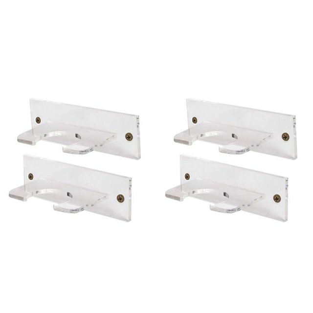 Lot de 4 Support de Batte de Baseball pour Affichage Vertical Support Mural en Acrylique pour Batte de Baseball Ou Softball