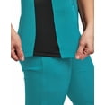 thumbnail image 5 of Green Town Scrubs for Women Scrub Set - Jogger Pant and Comfort Stretch V-Neck Top, 5 Pockets, Easy Care Uniforms, 5 of 8