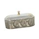 thumbnail image 5 of Bandeja de bocadillos Candy Container Food Bande plateado, 5 of 8