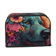 thumbnail image 2 of Sikiie Colorful Flower Dog A Toaster Covers 2 Slice Dustproof Toaster Cover Bread Machine Cover, Dustproof Cover - 11.4" x 7.5" x 7.9", 2 of 7