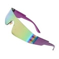 thumbnail image 1 of Gafas de sol de moda Gafas 400 Gafas Punk Sin montura Gótico para correr Ciclismo chapado kusrkot Ciclismo gafas de sol, 1 of 7