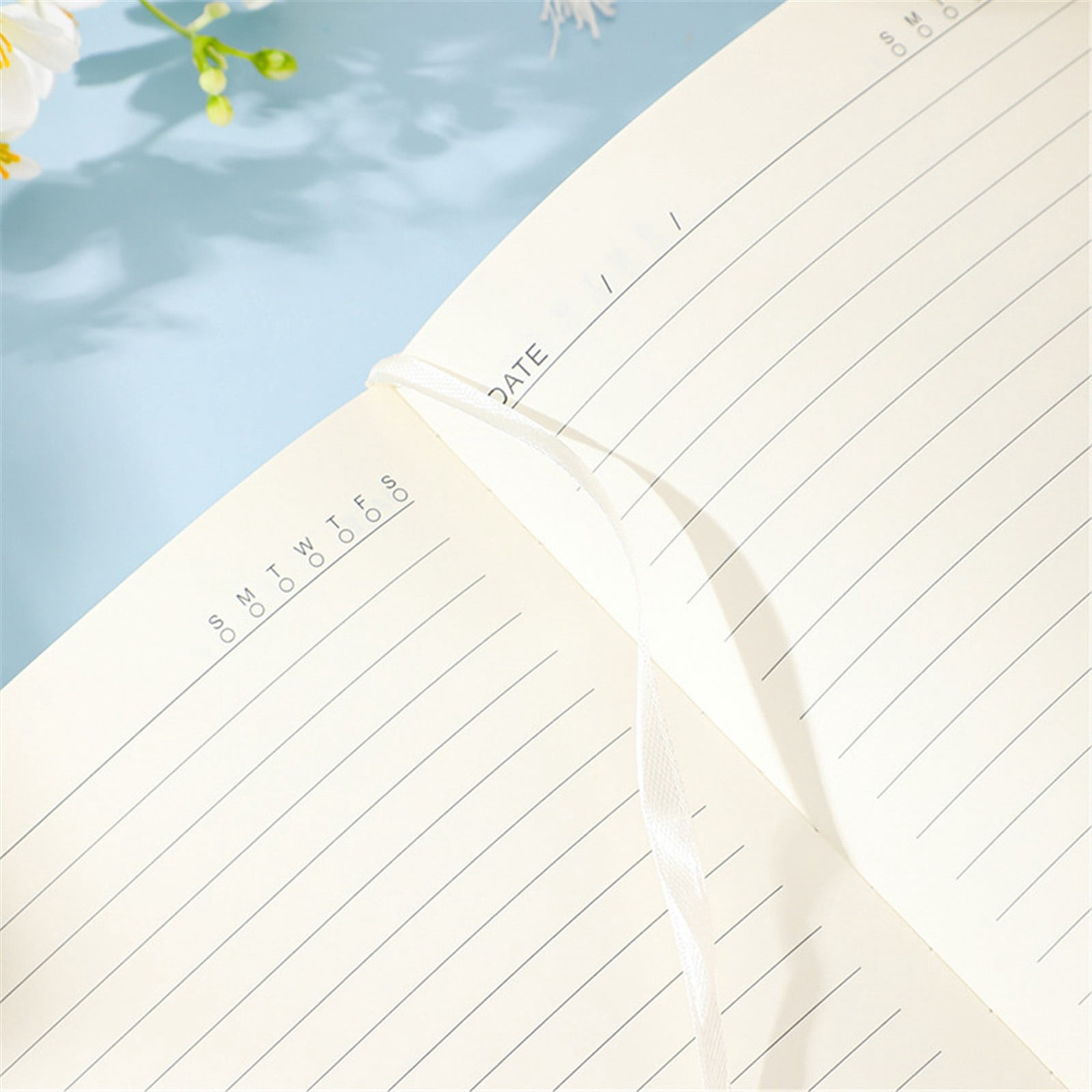 VKLU 1PC Coffee A5 Hardcover Journal, Premium 120GSM Lined Notebook, Acid-Free Thick Paper Lay-Flat Diary with Pen Holder
