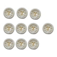 thumbnail image 2 of Jumpingount 100 piezas botones de abeja amor 2 agujeros sujetadores para álbumes de recortes manualidades DIY botón de costura accesorios Accesorios de disfraces 20mm/Amor, 2 of 6
