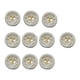 thumbnail image 3 of Minnieouse 100 piezas botones de abeja amor 2 agujeros sujetadores para álbumes de recortes manualidades DIY botón de costura accesorios de ropa de Accesorios de disfraces 20mm/Amor Minnieouse AP010969-05, 3 of 6