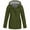 Army Green, variant on Dtydtpe Clearance Sales, Shacket Jacket Women Solid Outdoor Size Plus Windproof Raincoat Hooded Rain Waterproof Jacket Coat Womens Long Sleeve Tops Winter Coats for Women