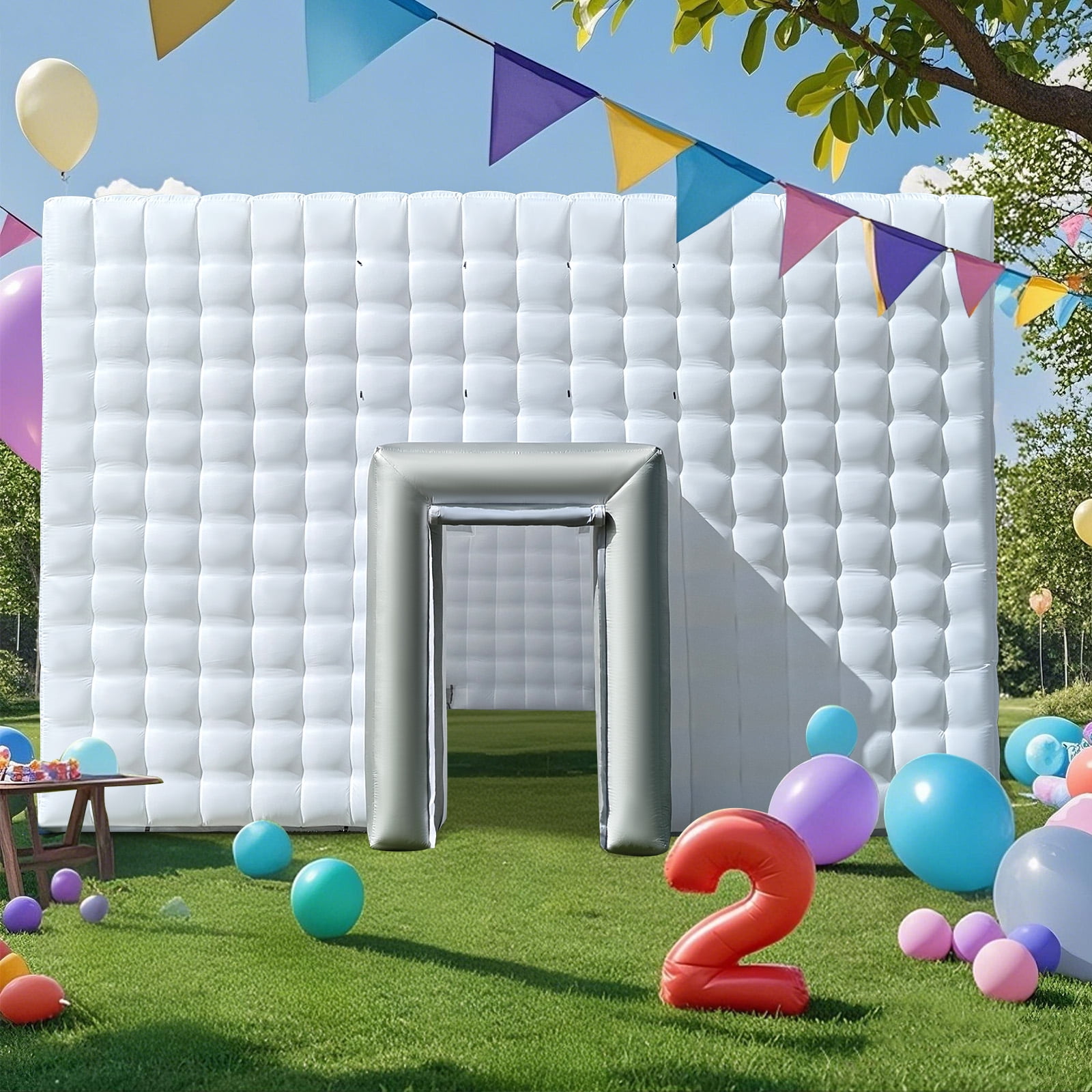 Wellcomer Giant 30'x20'x13' Inflatable Outdoor Event/Party Tent - White