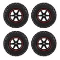 thumbnail image 1 of Pneus de Roues Rc 4 Pcs/ensemble Échelle 1/10 Pneus Tout-Terrain pour Voiture Rc Crawler 1/10, 1 of 5
