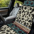 thumbnail image 4 of XYZCANDO Car Seat Towel Cover with Leopard Geometric Pattern, Car Seat Protector for Post Workout and Beach Trips, 4 of 11