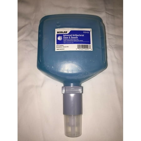 Ecolab Advanced Antibacterial Clean & Smooth Liquid Hand Soap- 1250 ML