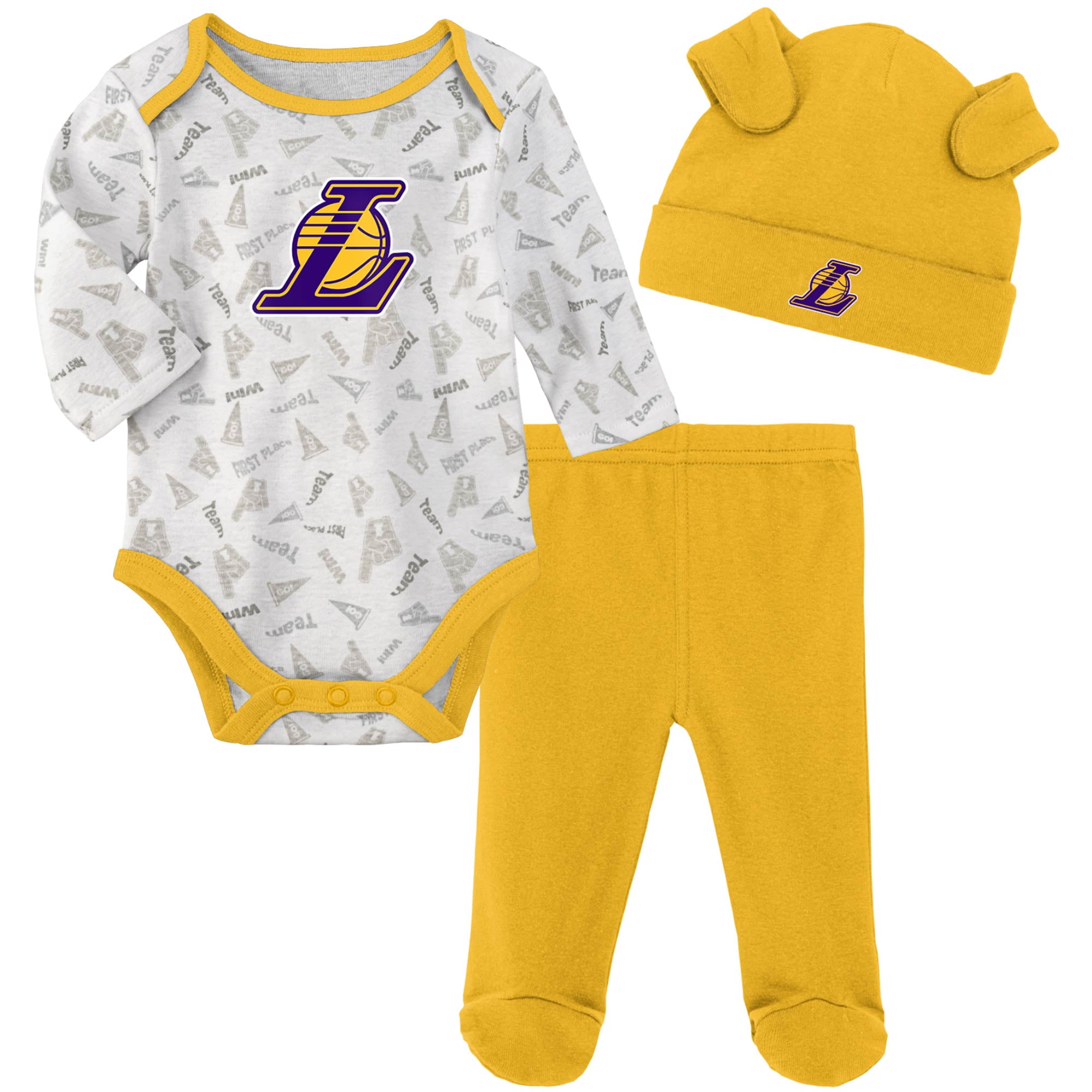 lakers newborn baby clothes