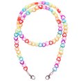 thumbnail image 1 of Collar De Cuentas, Collar De Cuentas De Corazón Acrílico, Cordones Para Cubrir La Cara, Cadena De Gafas, Bisutería, Collares De Hilo Para Mujeres Y Niñas Moyic AP007679-01, 1 of 6
