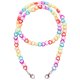 thumbnail image 1 of Collar De Cuentas, Collar De Cuentas De Corazón Acrílico, Cordones Para Cubrir La Cara, Cadena De Gafas, Bisutería, Collares De Hilo Para Mujeres Y Niñas Vogacara AP007679-01, 1 of 6