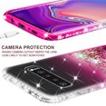 thumbnail image 4 of Compatible for Samsung Galaxy S10e Case, with [Screen Protector] SOGA Diamond Liquid Quicksand Cover Cute Girl Women Phone Case - Clear / Pink, 4 of 5