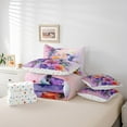 thumbnail image 4 of Erosebridal Hummingbird Flower Bedding Sets Twin Size,Spring Graden Comforter Sets with Sheets,Room Decorative,Reversible,Breathable,7-Piece, 4 of 5