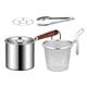 thumbnail image 5 of Olla freidora de acero inoxidable, olla japonesa para tempura, cesta para freír, cocina estilo B, 5 of 9
