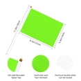 thumbnail image 2 of Handheld Flag Double-Sided Hand Waving Flag 8.2×5.5in Used For Team Activities Or Decoration In Decorative Places Fluorescent Green Six Piece, 2 of 8