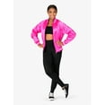 thumbnail image 3 of Womens Satin Dance Team Bomber Jacket, 3 of 14
