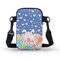 thumbnail image 2 of HELLHERO Easter Egg Rabbit 4.33x1.97x7.09 Crossbody Sling Bag Polyester for Adult, 2 of 7